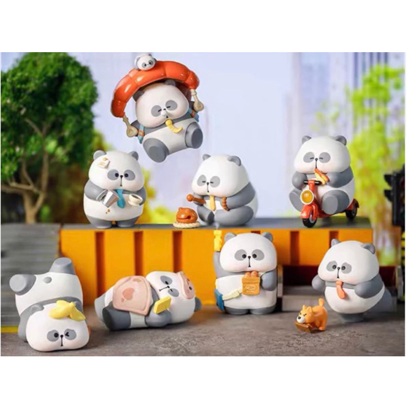 Nguyên set ToyCity x Mr Pa Work Diary mô hình trưng bày