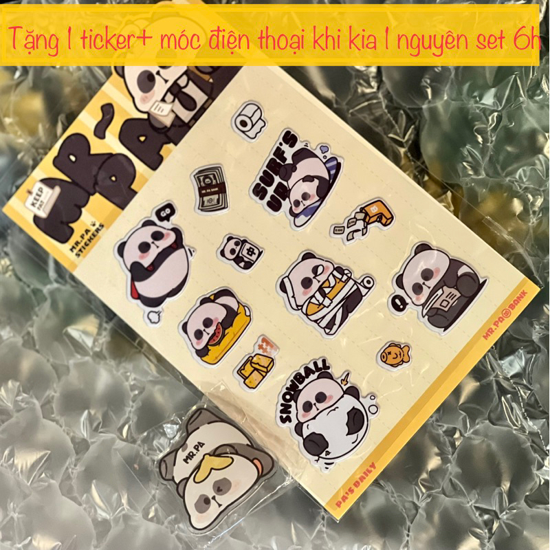 Nguyên set ToyCity x Mr Pa Work Diary mô hình trưng bày