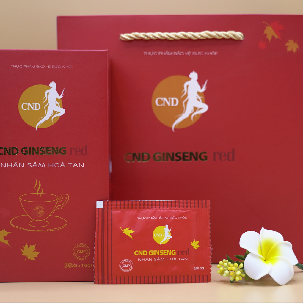 NHÂN SÂM HÒA TAN CND GINSENG RED