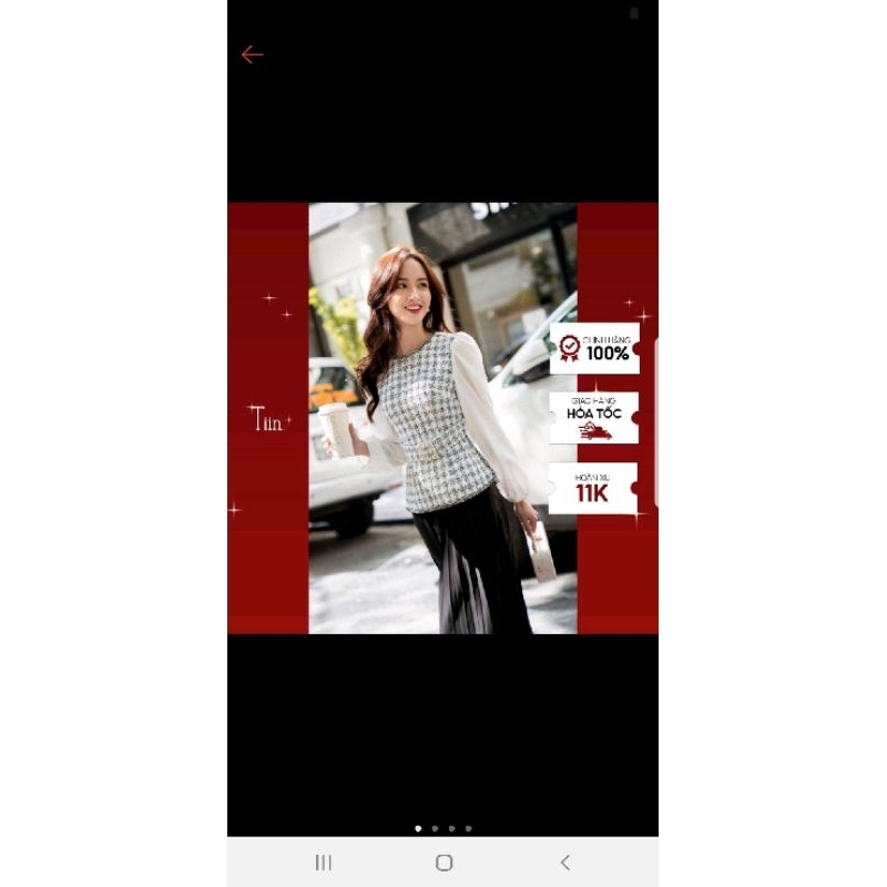 Pass áo dạ Tiin sz M