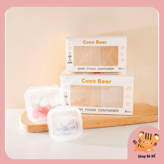 TRỮ ĐÔNG COCOBEAR trữ đồ ăn dặm cho bé 50ML, 100ML Shopbeho