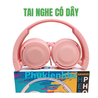 Tai nghe chụp tai gonke có mic cho điện thoại máy tính headphone - tai nghe chụp tai gaming