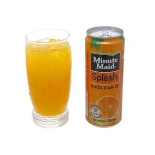 thùng 24 lon cam ép splash 320ml