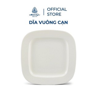 Dĩa vuông sứ Minh Long size lớn - dĩa sứ vuông minh long