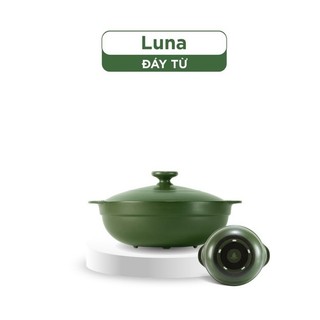Nồi dưỡng sinh Luna sứ Minh Long xài bếp từ - nồi luna sứ minh long xài bếp từ