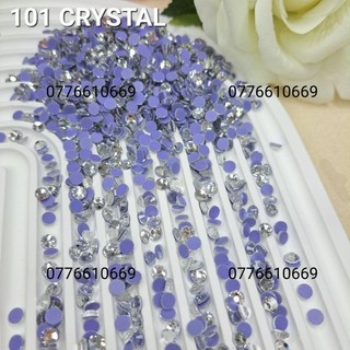 MÃ 101 CRYSTAL ( LOẠI 1 CAO CẤP )_ĐÁ NAIL_ ĐÁ ỦI NHIỆT _ ĐÁ ĐÍNH TRANG TRÍ QUẦN ÁO