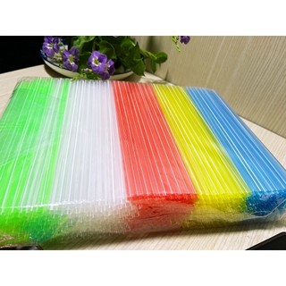  Ống hút nước mía-Phi 6. ống hút sinh tố. Ống hút trà sữa phi 12 là 190 cái 