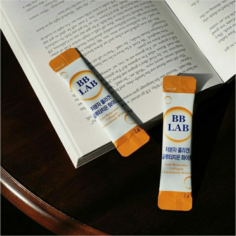 Bột uống Collagen BB LAB Low Molecular Collagen Glutathione White 30 gói