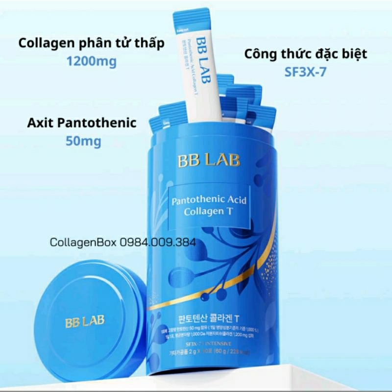 BỘT COLLAGEN 𝐁𝐁 𝐋𝐚𝐛 𝐋𝐨𝐰 𝐌𝐨𝐥𝐞𝐜𝐮𝐥𝐚𝐫 𝐂𝐨𝐥𝐥𝐚𝐠𝐞𝐧 𝐒 phiên bản mới