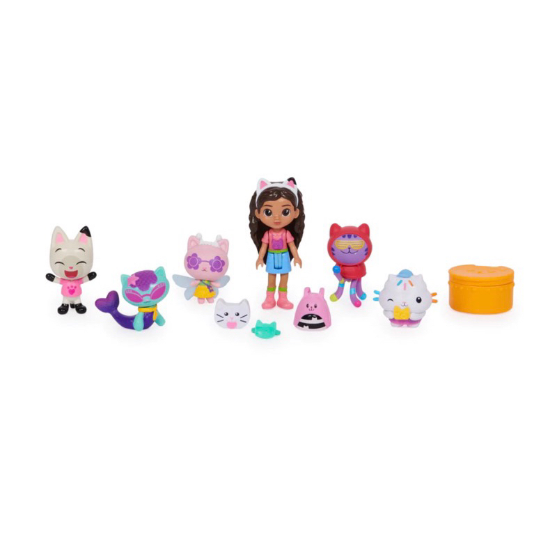 Hộp Búp Bê Gabby’s Dollhouse gồm 7 nhân vật và 1 phụ kiện đáng yêu
