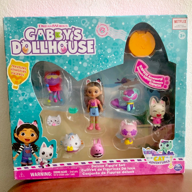 Hộp Búp Bê Gabby’s Dollhouse gồm 7 nhân vật và 1 phụ kiện đáng yêu