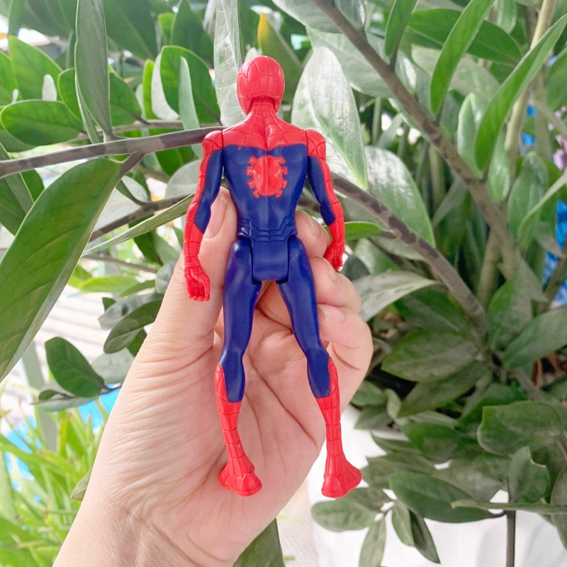 Mô Hình Siêu Nhân Người Nhện Spiderman cỡ lớn cao 14cm hàng Hasbro nobox