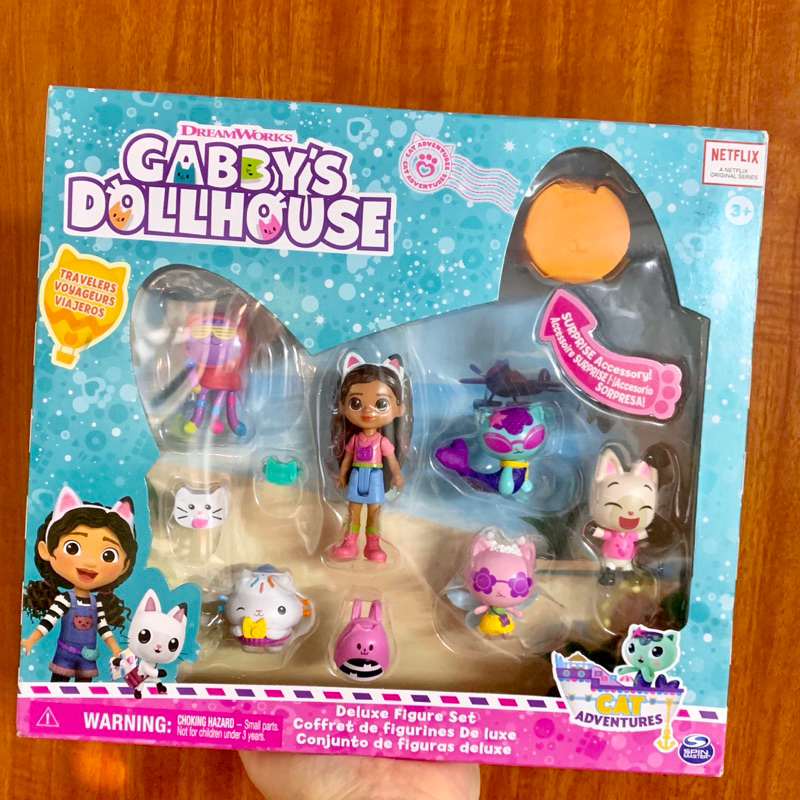 Hộp Búp Bê Gabby’s Dollhouse gồm 7 nhân vật và 1 phụ kiện đáng yêu