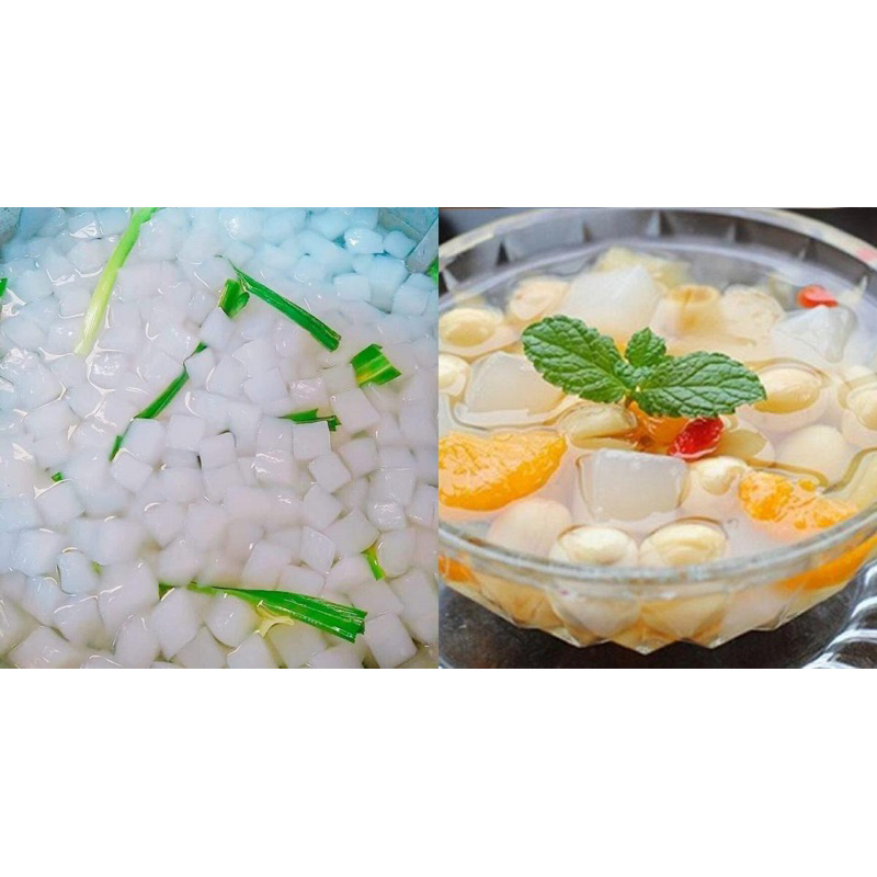 Thạch dừa non- Thơm ngon tròn vị- Nguyên chất 100% - Túi 1kg