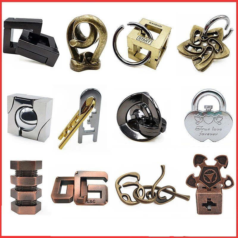 Đồ chơi trí tuệ_Thử thách trí não_Mở khóa IQ_Hanayama Puzzle _Hack não_IQ Toys