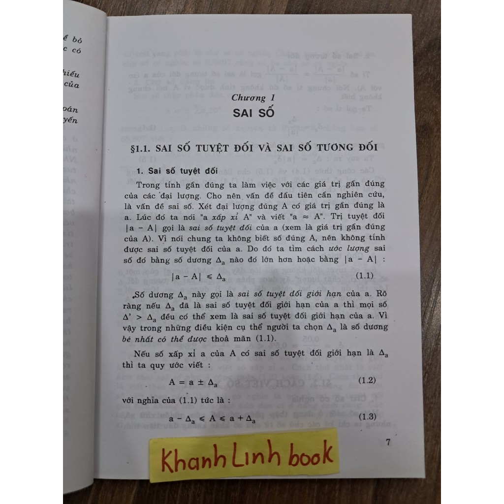 Sách - Phương Pháp Tính