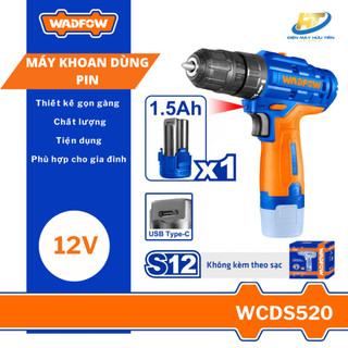Máy khoan dùng pin 12V WADFOW (không kèm dây & đầu sạc)