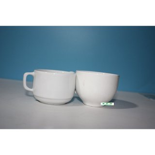 Bình trà sứ trắng - CH - 500ml