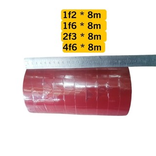 Băng keo 2 mặt xốp đỏ đen 8 mét