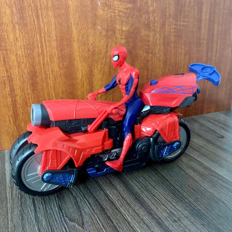 Xe mô tô người nhện Spiderman 3 chức năng trong 1 - Hàng nobox