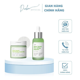 Serum tinh chất cà chua xanh sungboon editor green tomato pore lifting ampoule 40ml & toner pads sungboon 180ml - duxbo