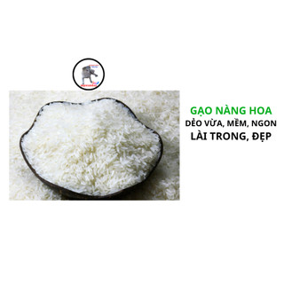 Gạo nàng hoa - dẻo vừa mềm cơm - lài trong, gạo đẹp - 1kg