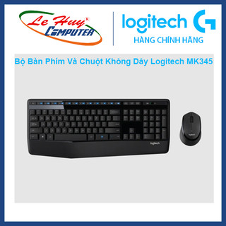 [Mã 99ELHA giảm 7% đơn 300K] Bộ Bàn Phím Và Chuột Không Dây Logitech MK345 - Chính Hãng