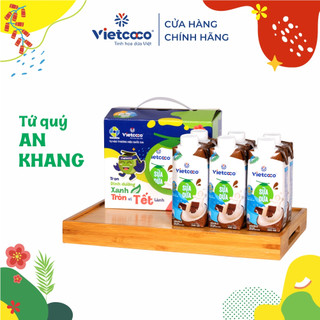 [Tết 2024. Combo 08 Tứ Quý An Khang] Combo 6 hộp sữa dừa UHT Vietcoco 330ml