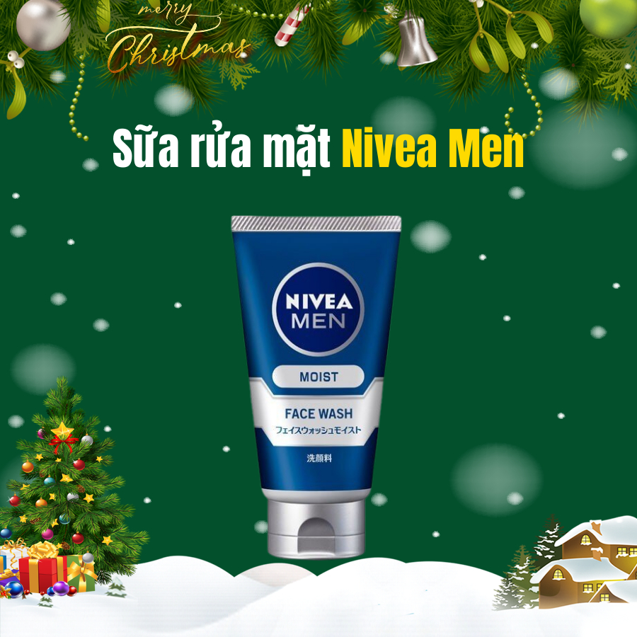 Sữa rửa mặt Nivea Men dành cho nam 100g (Nội địa Nhật Bản) Date tháng 12/2026