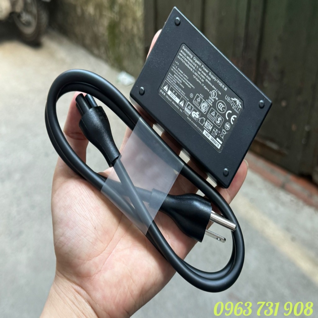 Bộ nguồn UBNT POE GP-D480-050G 48V 0,5A Gigabit hoàn toàn mới