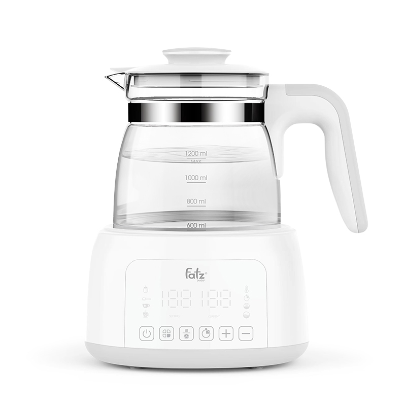 Máy đun và hâm nước pha sữa điện tử Fatzbaby - Quick 12 - FB3503HB - Hàng Chính Hãng