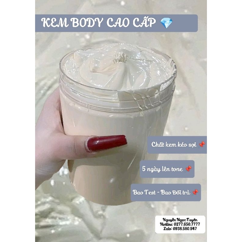 KEM BODY C..A..O_C..Ấ..P TRẮNG-NHANH (1kg)