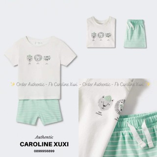 Set quần áo cộc tay mặc hè chính hãng cho bé trai