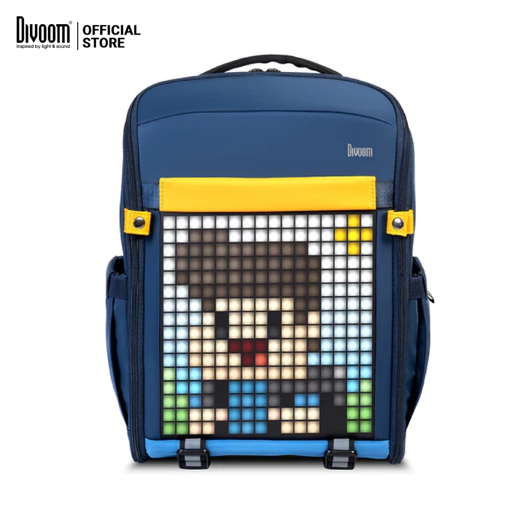 Balo DIVOOM Pixoo Backpack-M/S, túi đeo chéo Slingbag-V hiển thị màn hình LED - Bảo hành 12 tháng