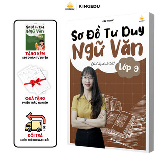 Sách - kingedu sơ đồ tư duy ngữ văn 9