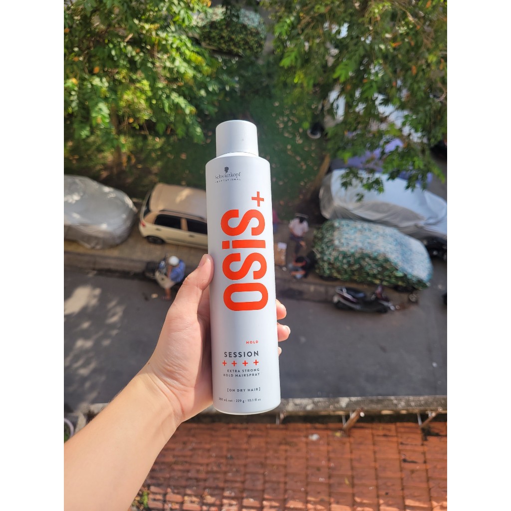MẪU 2024 KEO  XỊT GIỮ KIỂU TÓC RẤT CỨNG OSIS+ SỐ 3 SESSION 300ML