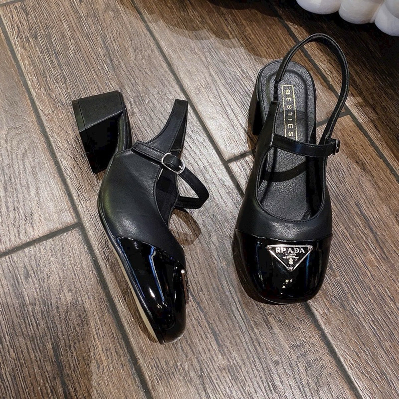 GIÀY GÓT VUÔNG BÍT MŨI TRÒN 😍