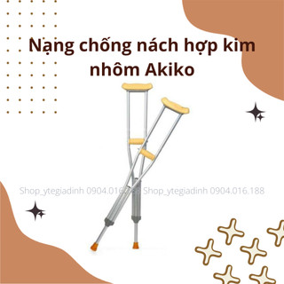 Nạng chống nách hợp kim nhôm Akiko