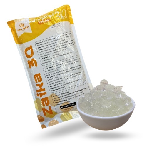 Trân Châu 3Q Trắng Gia Bảo bịch 2kg