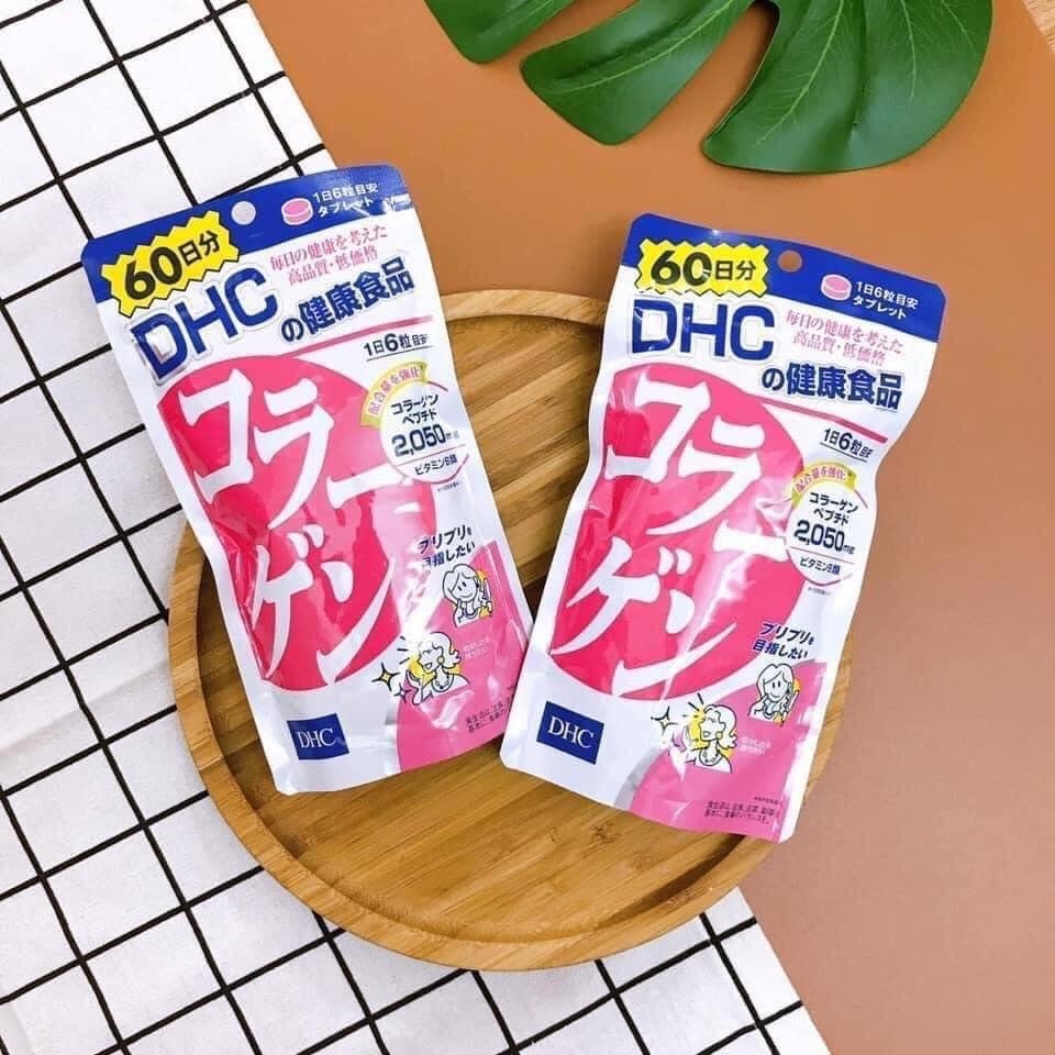 Viên uống làm đẹp da DHC Collagen Nhật Bản 60 ngày gói 360 viên