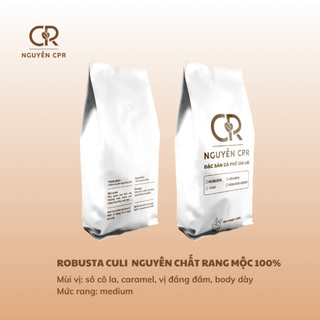 Cà phê Hạt Culi rang mộc 100% nguyên chất
