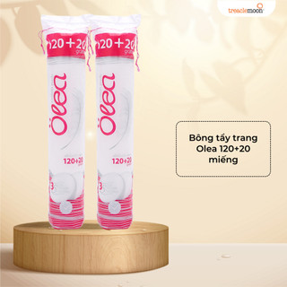 Bông tẩy trang OLEA 120+20 miếng