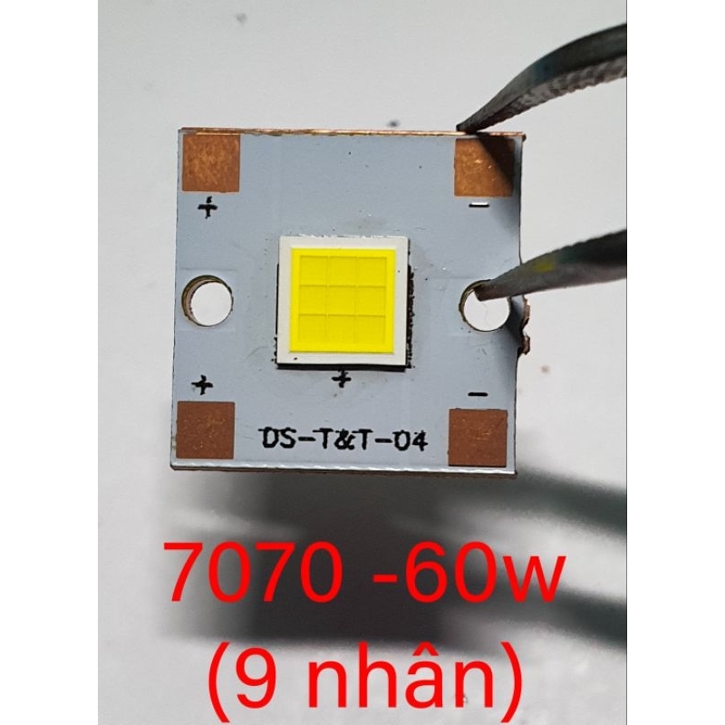 Led csp xịn 7070 9 nhân ,SFH43 quang thông 5200/8200 lumen dùng nâng cấp cho chip led bi cầu,đèn xe,đèn pin