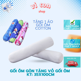 [tặng áo] ruột gối ôm ép hơi gòn.