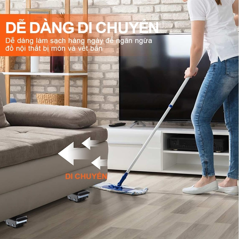 OOKAS cơ sở giá đỡ Pad Kệ chân cao máy giặt cơ sở giá đỡ phổ biến di động bánh xe bánh xe Pad cao chân kệ tủ lạnh xi lan