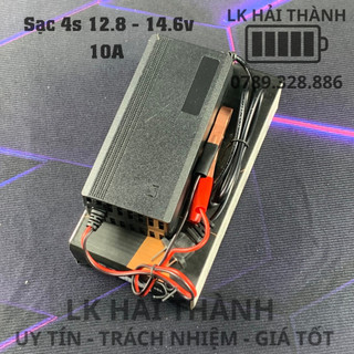 Sạc 4s 12.8v-14.6v 10a đầu kẹp có quạt cao cấp cho pin lipo4 3.2v