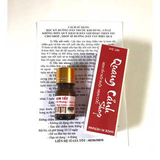 (Loại xịn) Kem tẩy nốt ruồi , mụn cóc, mụn thịt , mắt cá (lọ 5ml)