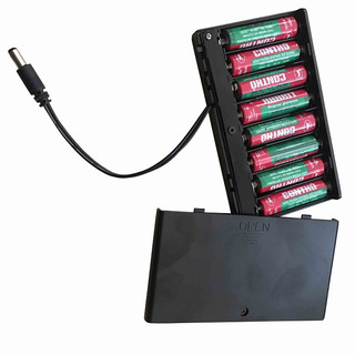 Hộp chuyển đổi 8 pin tiểu AA thành nguồn 12V