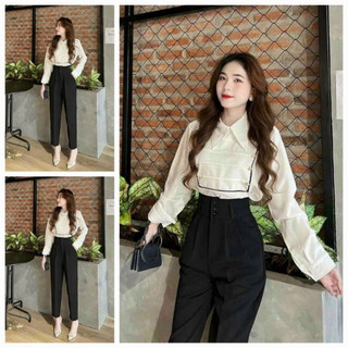 Quần baggy 3 khuy cạp bản to siêu hot m007