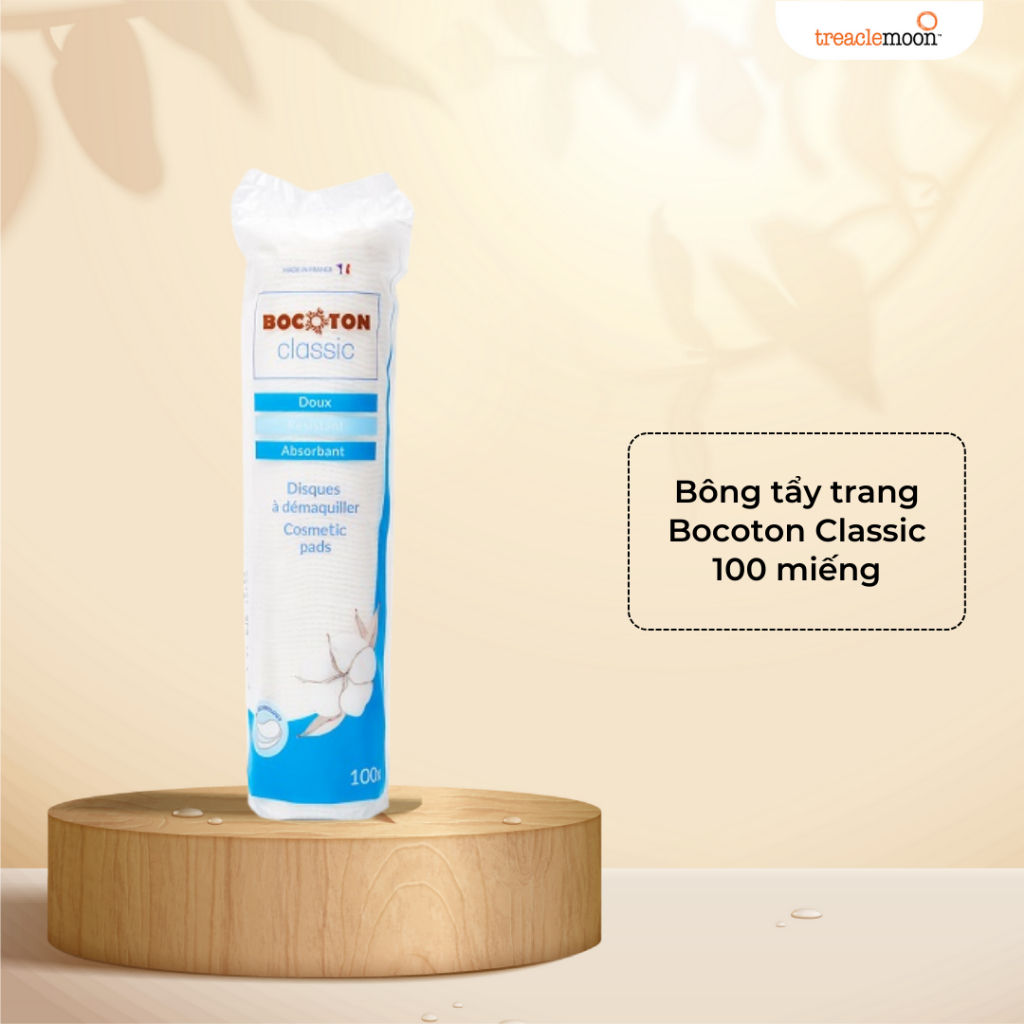 Bông tẩy trang bocoton 100 miếng